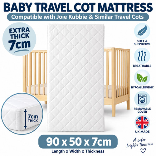 Baby travel cot crib mattress - baby,