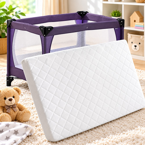 Travel cot mattress 95x65x5cm - travel,