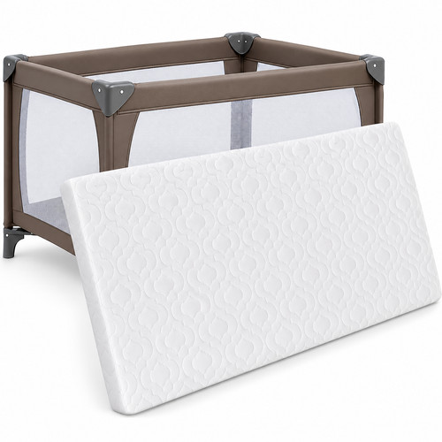 Baby travel cot - bed, mattress