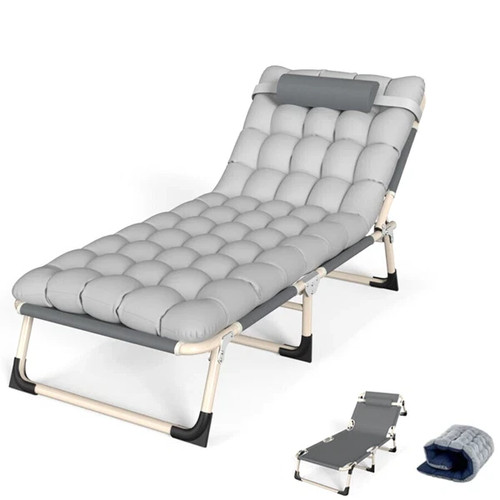 Heavy duty folding camping bed - heavy,